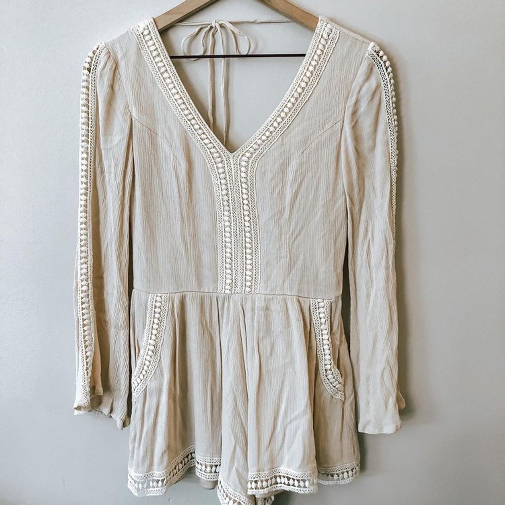 Tea and Cup Boutique Boho Romper